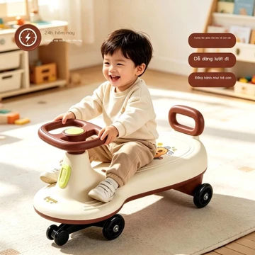 Xe scooter trẻ em, xe tập đi, xe trượt, xe ngoằn ngoèo, xe lạc, xe ngoằn ngoèo chống lật cho bé từ
