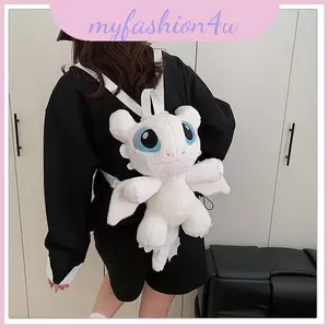 Túi đeo vai kép hoạt hình Jack Plush Skellington cho trẻ em thoáng khí có thiết kế