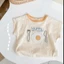 Bộ đồ cotton nguyên chất cho bé trai và bé gái mùa hè áo vest không tay dáng rộng phong cách