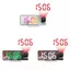 Đồng hồ chiếu đèn Led một mặt có định dạng 24 giờ và đèn trang trí cho phòng khách