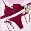 Bộ đồ bơi nữ Bikini thời trang chất lượng cao cấp có áo ngực nâng ngực thanh lịch
