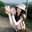 Mũ phẳng kiểu Pháp rỗng dành cho nữ, Mũ thời trang dệt rỗng phong cách mùa hè mới, Mũ chống nắng phong cách du lịch