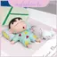 Shinchan Crayon Sleepy Shin Pvc Hình có hộp trưng bày để sưu tập