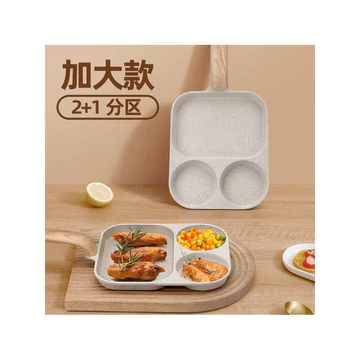 Chảo Chiên Nhỏ Trứng Burger Chảo Chảo Pancake Trứng Burger Chảo Ba Trong Một Chảo Trứng Tráng Chảo Ăn Sáng Chống Dính Chống Dính Chảo Khí