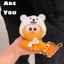 chính hãng hoạt hình Garfield túi mặt dây chuyền sang trọng búp bê búp bê móc khóa thích hợp cao