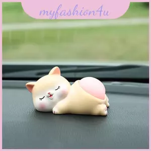 Động Vật Trang Trí Xe Hơi Nhựa Vui Nhộn Bunny Trang Trí Xe Hơi Item Dành Cho Người Yêu Xe Hơi Và Trẻ Em