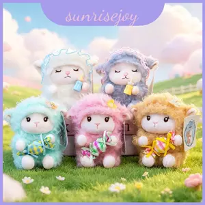 Hoạt Hình Dễ Thương Cừu Sang Trọng Móc Khóa Với Cotton Pp Mềm Cho Và Trẻ Em Thanh Thiếu Niên