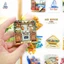 Nhãn dán từ tính nhà bếp Provence của Pháp