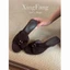 Retro Nêm Giày Sandal Nữ Mùa Hè Áo Khoác Ngoài Phong Cách Mới Đa Năng Rỗng Phong Cách Ngày Lễ