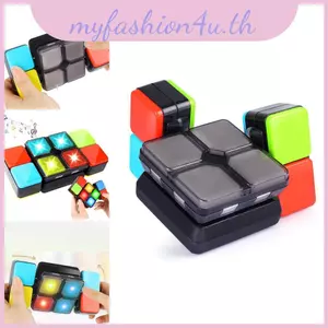 Âm nhạc Led Cube Magic Puzzle Flip Slide Nhiều người chơi Trò chơi điện tử Đồ chơi trẻ em