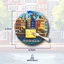 Nhãn dán từ tính phô mai Amsterdam Hà Lan