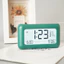 Đồng hồ báo thức hiện đại tối giản kỹ thuật số có màn hình Lcd để trang trí phòng ngủ và hiển thị nhiệt độ