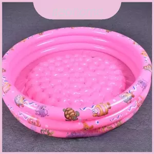 Bể bơi bơm hơi gia đình mới biết đi với thiết kế hoạt hình và chất liệu nhựa Pvc an toàn cho trẻ em vui nhộn dưới nước