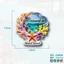 Malaysia Mabu Island Tropical Coral Branch Nhãn dán từ tính Tủ lạnh Hàng hóa từ tính