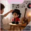 Đồ chơi Michael Plush Jackson với vải cọc ngắn cho trẻ em và người sưu tập