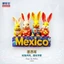 Nhãn dán từ tính bốn chú thỏ Mexico