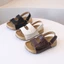 Giày sandal hai mũi hở mũi đơn giản cho bé trai, dép thể thao mùa hè mới, giày đi biển đế mềm