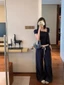 Hot Girl Hải Quân Áo Thun Một Vai Nữ Mùa Hè Thiết Kế Thời Trang Mới Tính Khí Tay Ngắn Đi Lại Đa