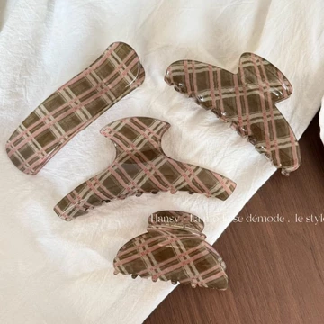 Ness Home Kẹp Tóc Hàn Quốc Kẹp Tóc Kẻ Sọc Phong Cách Hàn Quốc Kẹp Tóc Cao Cấp Cảm Giác Retro Acetate Kẹp Tóc Nữ Đầu Lưng Tóc Cá Mập Kẹp Tóc Kẹp Tóc Kẹp Lớn Kẹp Tóc Phong Cách Hàn Quốc Phụ Kiện Tóc