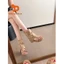 Mùa Hè Phong Cách Mới Rỗng Ngắn Giày Sandal Nữ Bên Trong Tăng Chiều Cao Giày Hở Ngón Dây Giày Bố