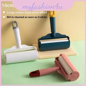 Con lăn xơ vải rách 16cm dính với thiết kế đầy màu sắc cho tóc thú cưng và lông tơ trên và quần áo nội thất