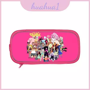 Hộp đựng bút chì hai lớp Steven Universe có chất liệu Polyester cho học sinh sử dụng ở trường và
