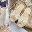 Dép xỏ ngón đế dày 5cm cho nữ mang bên ngoài mùa hè đi biển phong cách nghỉ dưỡng dép mùa hè có thể