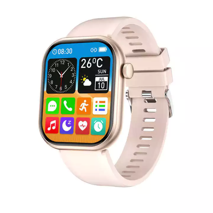 Vòng đeo tay đồng hồ thông minh G20 Màn hình lớn 2.01 Đồng hồ Bluetooth thể thao SOS Nhịp tim Vòng đeo tay đơn giản – 2