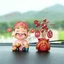 Tượng thần tài truyền thống bằng nhựa có đầu xoay để tổ chức lễ kỷ niệm và văn hóa