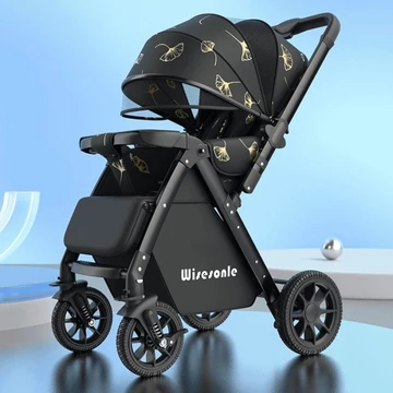 Xe đẩy em bé tầm nhìn cao mới ngồi và nằm hai chiều gấp xe đẩy em bé tầm nhìn cao xe đẩy em bé