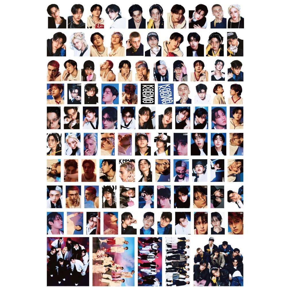 LINXX 100 Chiếc Đi Lạc Trẻ Em KARMA Album Mới Dán Kpop Bé Trai Ban Nhạc Người Hâm Mộ Sưu Tập Hàng Hóa Quà Tặng