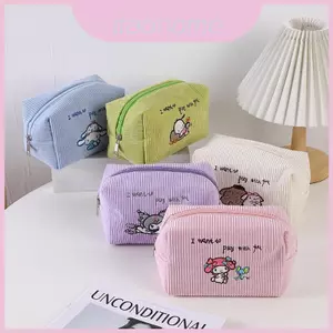Melody Cinnamoroll Túi trang điểm mềm mại của tôi có lưu trữ lớn cho ý tưởng và quà tặng cho bé gái tuổi Teen