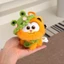 chính hãng hoạt hình Garfield túi mặt dây chuyền sang trọng búp bê búp bê móc khóa thích hợp cao