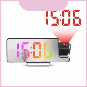 Với Đồng Hồ Chiếu Màn Hình Led Và Báo Động Im Lặng Cho Những Người Hâm Mộ Hiện Đại Trang Trí Nhà