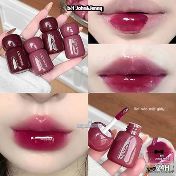 Dòng hoa hồng! Son tint lip bùn mờ gương phun sương nhẹ nhung dưỡng trắng Son môi son kem trang điể
