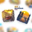 Séc Prague Twilight Retro Dập nổi nam châm lưu niệm sáng tạo