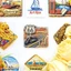 Nhãn dán từ tính xe máy American Route 66