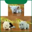 Búp bê nhỏ gọn sang trọng với sợi Polyester cho trẻ chơi và ngày lễ