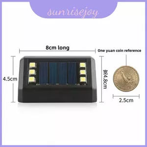 Đèn bước năng lượng mặt trời cầu thang Đèn Led ngoài trời có thiết kế chống mưa cho lối đi trong vườn Sử dụng ngoại thất và