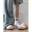 Dexun Baotou Nửa Dép Áo khoác ngoài nữ Xuân Hè Mới Half Top Birkenstock Giày cao gót nữ Dép v