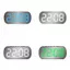 Đồng hồ báo thức tối giản Led kỹ thuật số có nhiệt độ và lịch để học tập phòng khách hoặc phòng