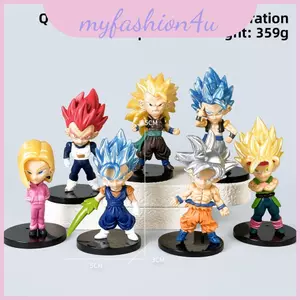 Dragon Ball Super Saiyan Goku Và Vegeta Pvc Hình Bộ Sưu Tập Người Hâm Mộ Màn Hình Anime Cho