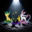 Mô hình cổ tích Pvc Eevee có tính năng lắp ráp dành cho người hâm mộ Anime và