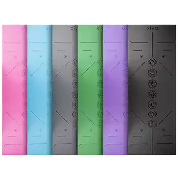 Thảm tập yoga cao su tự nhiên 5mm Thảm PU chống trượt Thảm bạo lực địa phương Mở rộng 68cm Thảm tập yoga Thảm thể thao tại nhà