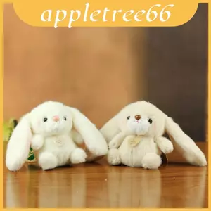 Bùa chú thỏ sang trọng mềm mại với chất liệu Cotton cho chìa khóa Ba lô và