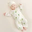 Jumpsuit Cho Bé Mùa Hè Mỏng Nguyên Chất Cotton Sơ Sinh Bộ Đồ Ngủ Quần Áo Dài Tay Cho Bé Điều