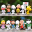 Nhân vật chó Snoopy Pvc Điêu khắc cho trẻ học tập Tương tác vui nhộn và