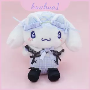Móc khóa sang trọng Kuromi Cinnamoroll Melody với cọc ngắn mềm mại sang trọng để làm quà tặng và bộ sưu tập