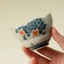 Into the Wild Return Pine Blue White Hand-Painted Hydrangea Master Cup Sáng tạo Handmade Retro Caramel Glaze Tea Cup Tea Cup Tea Cup