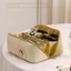 Dụng cụ sắp xếp trang điểm hình khối có tay cầm di động để du lịch và sử dụng Vanity